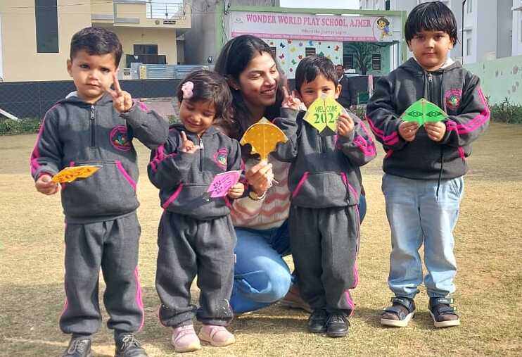 Kite Activity at Wonder World Play School